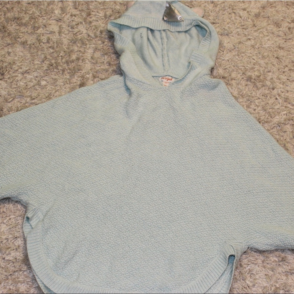 Unicorn Hooded Poncho